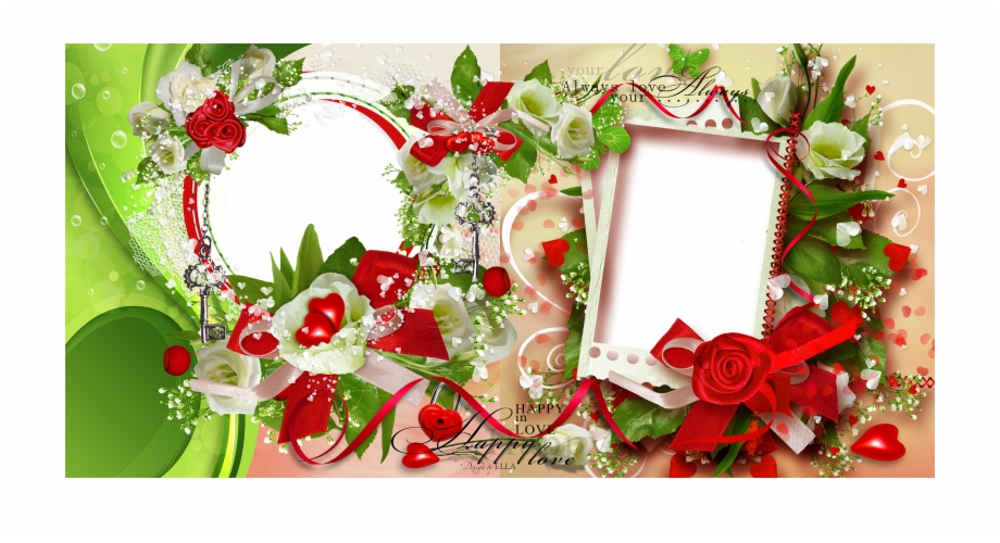 Love Frame Photoshop Png.
