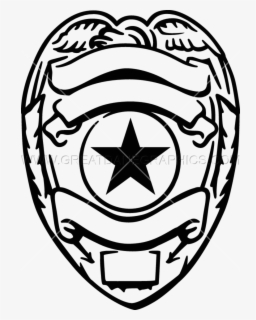 Free Police Badge Clip Art with No Background.