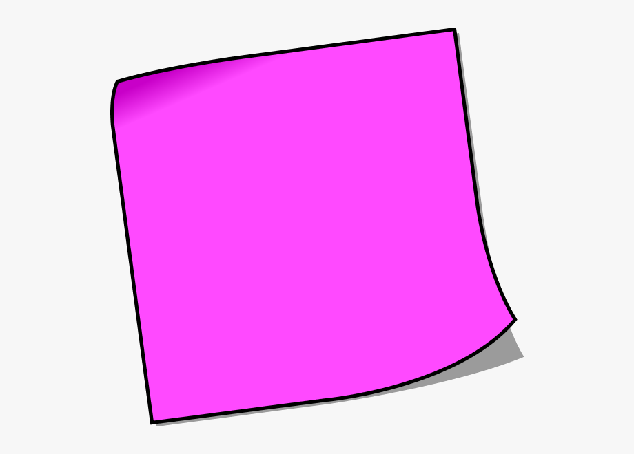 Note Sticky Post It Notes Clipart Free Images Transparent.