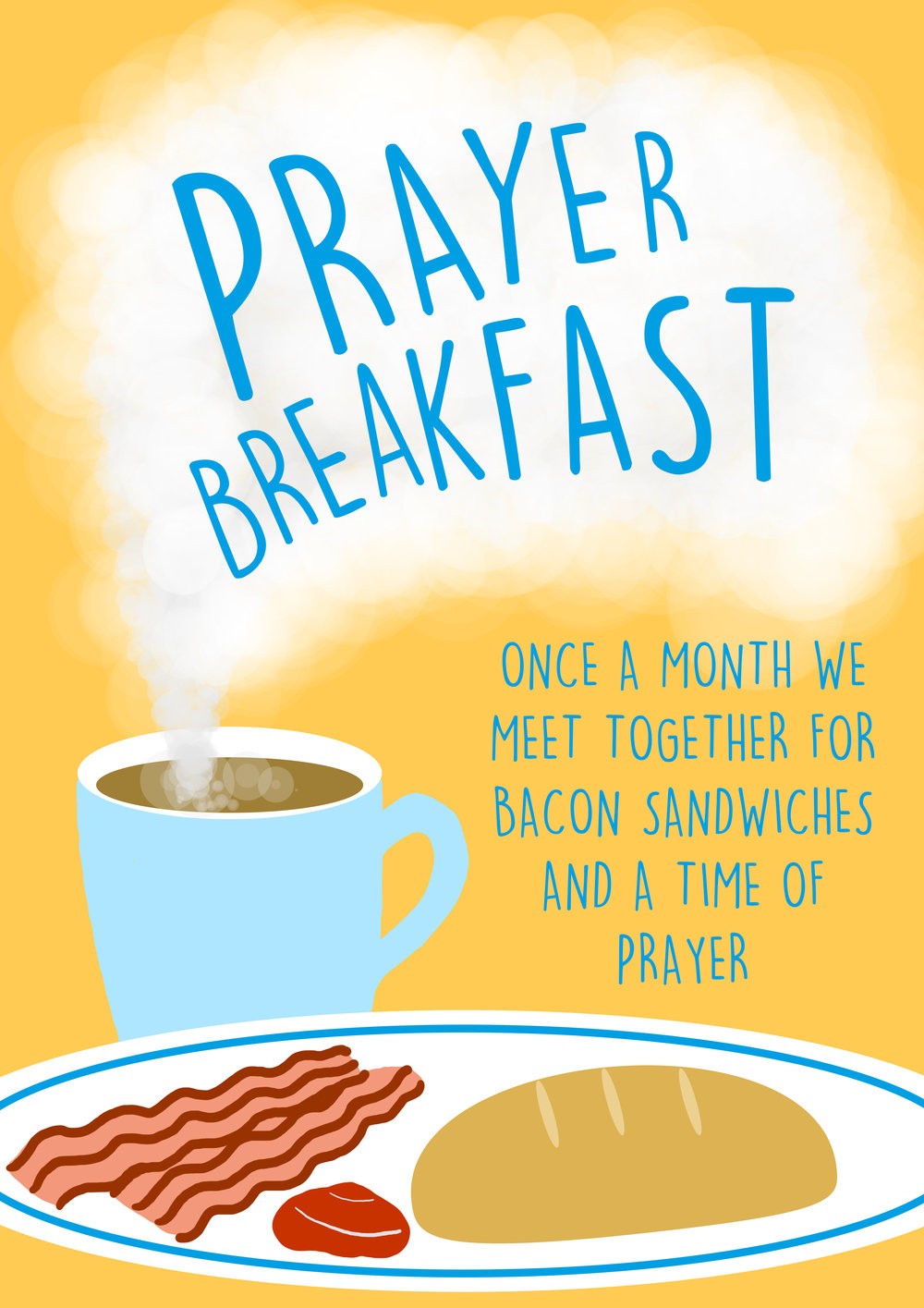 Prayer Breakfast Clip Art.