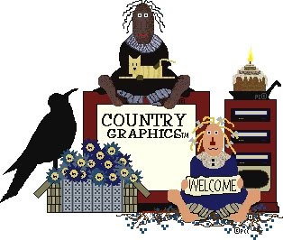 Free Primitive Country Graphics.