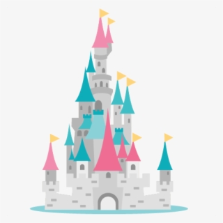 Free Princess Castle Clip Art with No Background.