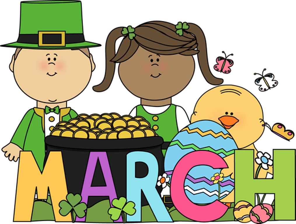 March Calendar Clipart Free.