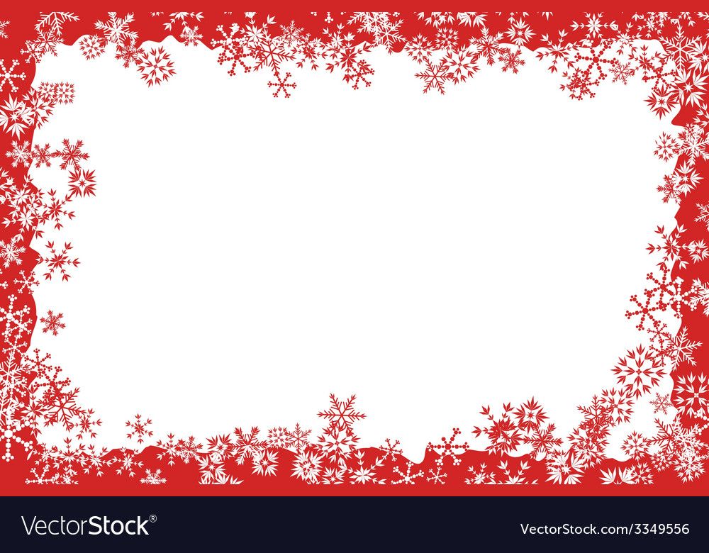 free red snowflake border clipart 10 free Cliparts | Download images on ...