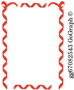 Ribbon Border Clip Art.