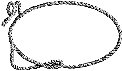 Rope Clipart Black And White.