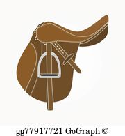 Horse Saddle Clip Art.