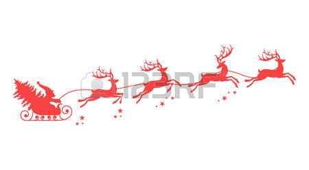 2,267 Flying Reindeer Cliparts, Stock Vector And Royalty Free.