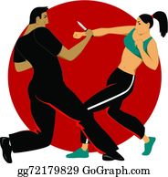 Self Defense Clip Art.