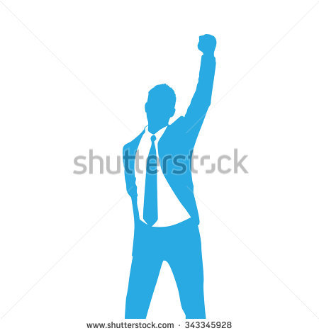 Man Arms Raised Stock Images, Royalty.