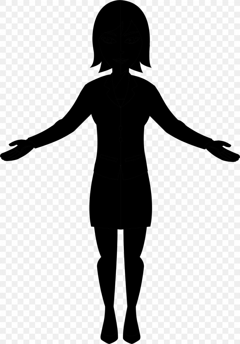 Clip Art Silhouette Vector Graphics Woman Image, PNG.