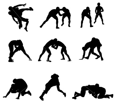 Download free single wrestler silhouette clipart 20 free Cliparts ...