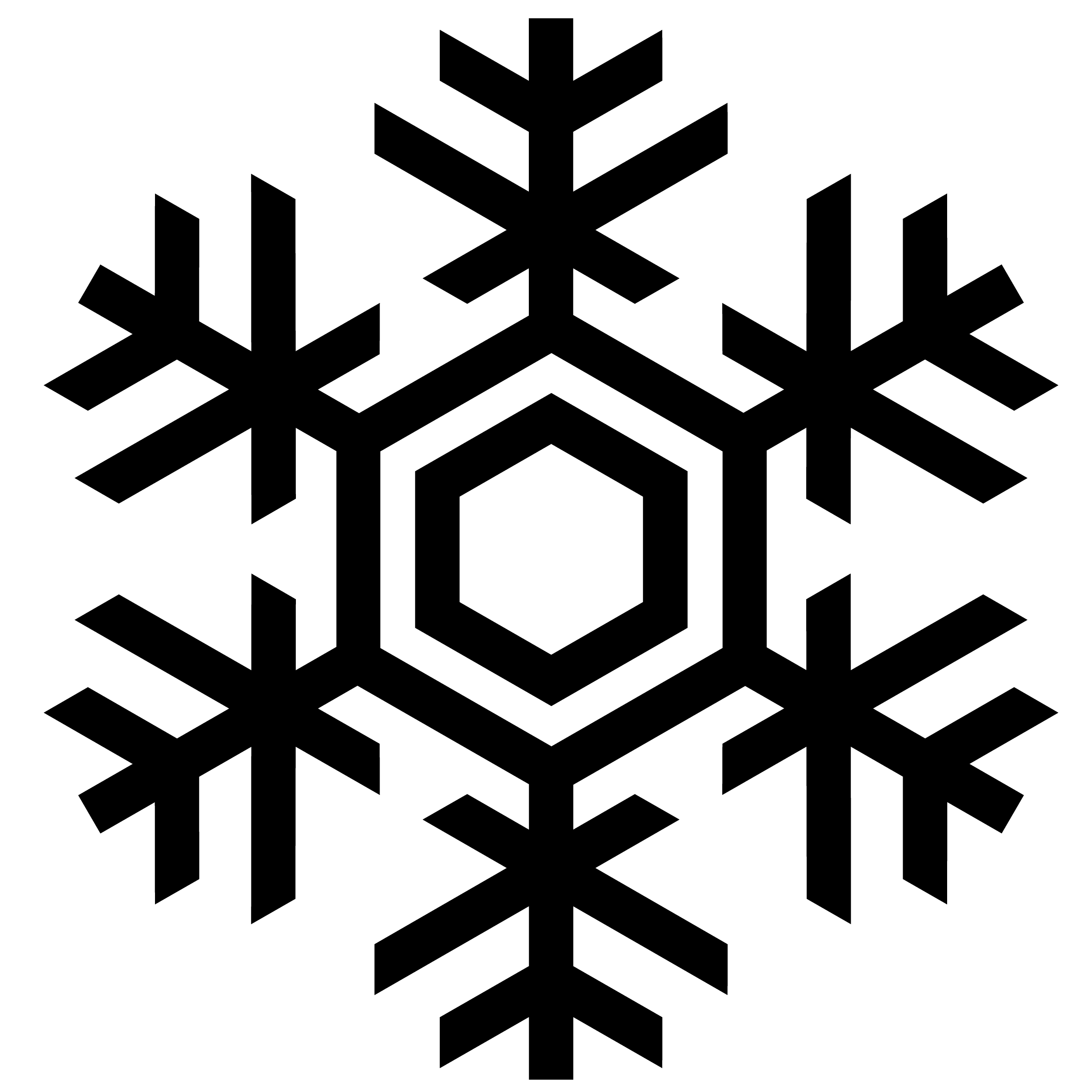 Snowflake Euclidean vector Clip art.