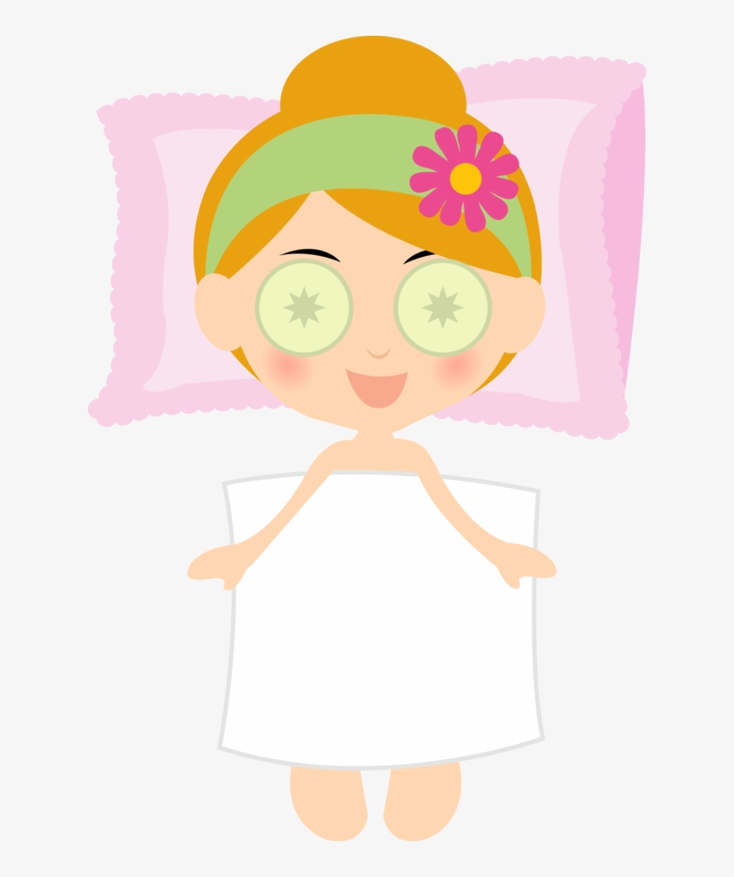 80% Off Sale Spa Girls Party Clipart For Scrapbooking,.