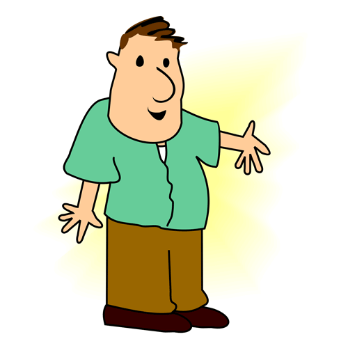 Standing Clipart.