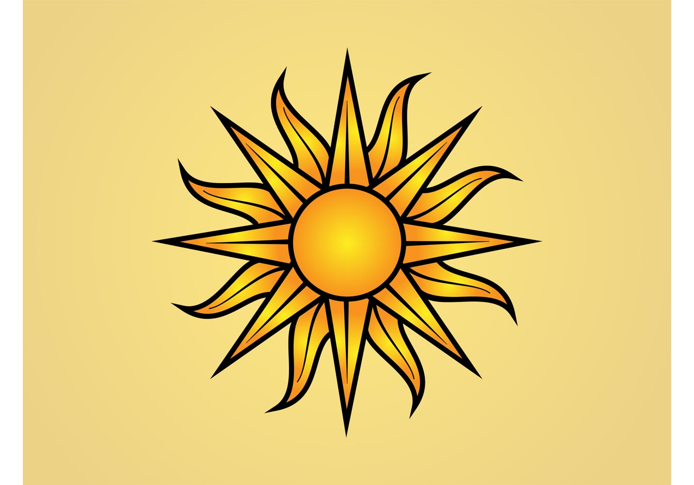 Download free sun vector clipart - Clipground