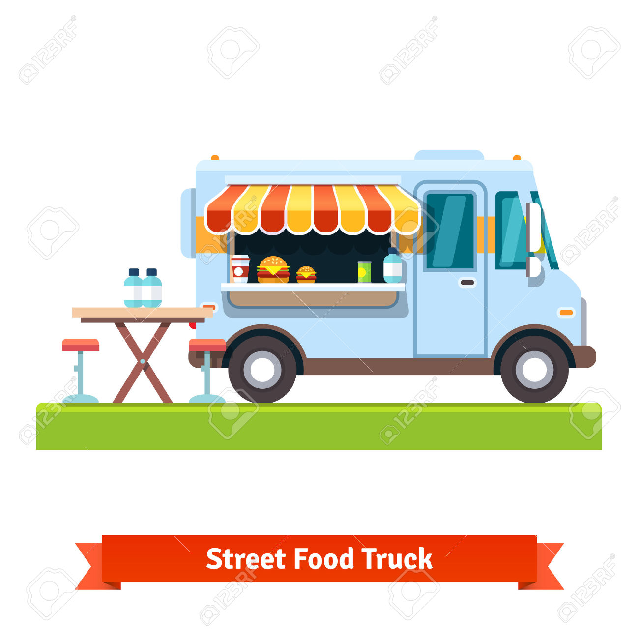 37,564 Food Table Stock Vector Illustration And Royalty Free Food.