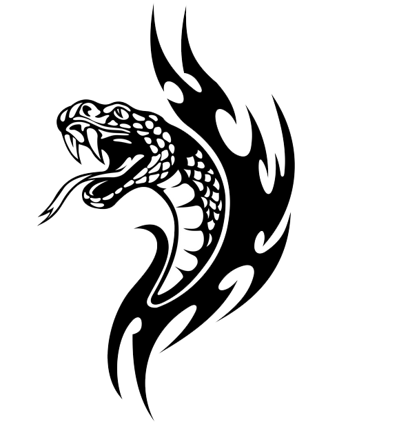 Snake Tattoo PNG Transparent Images.