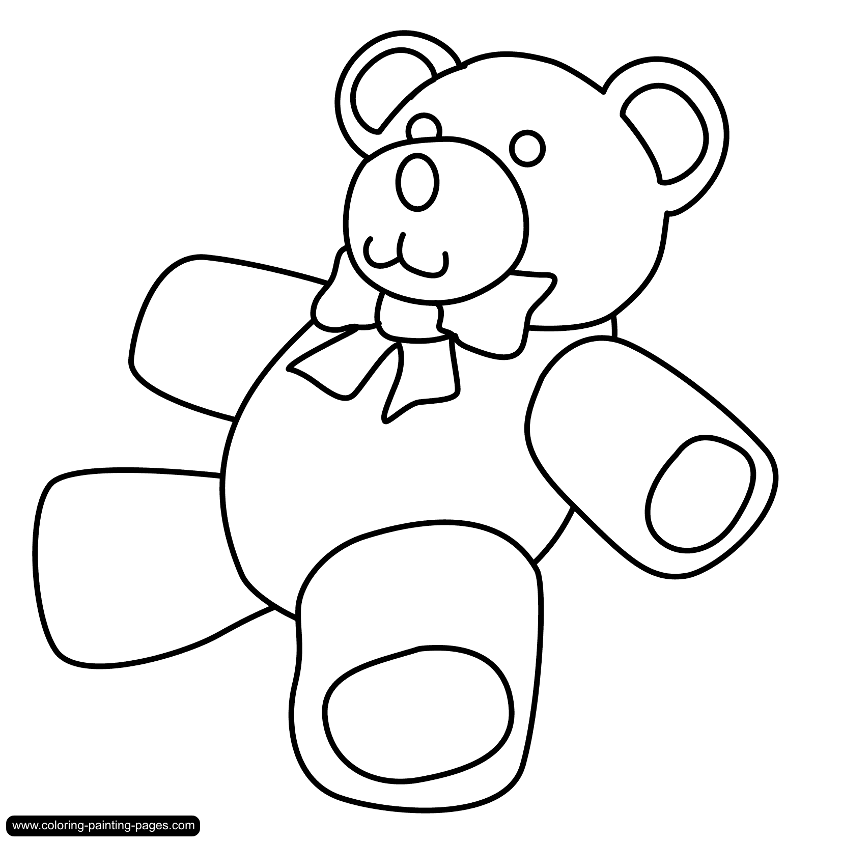Teddy bear black and white free teddy bear clipart black and.