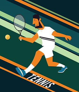 5 free tennis clipart graphics download.