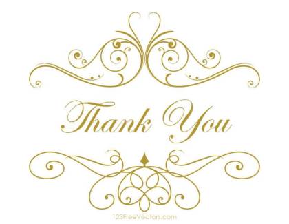 20+ Thank You Card Template Vectors.