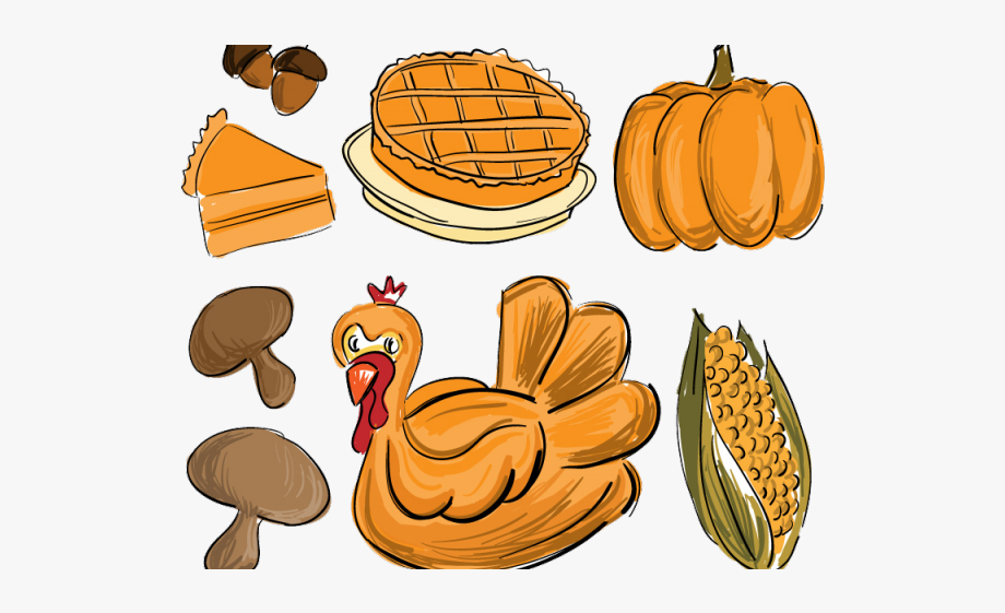Thanksgiving Food Clipart.