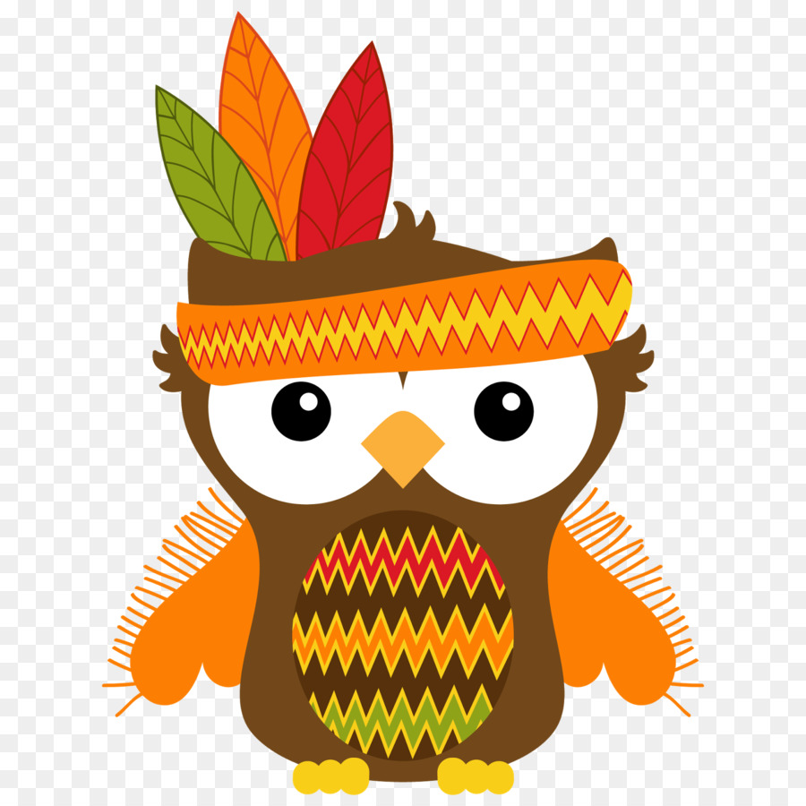 Thanksgiving Owl png download.