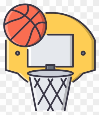 Free PNG Basketball Outline Clip Art Download.