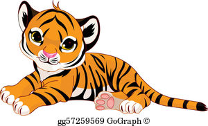 Tiger Cub Clip Art.