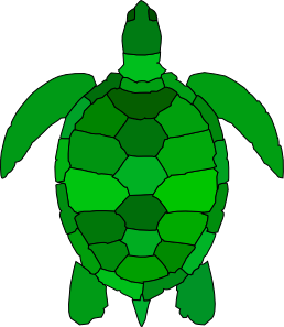 Hawaiian Sea Turtle Clipart.