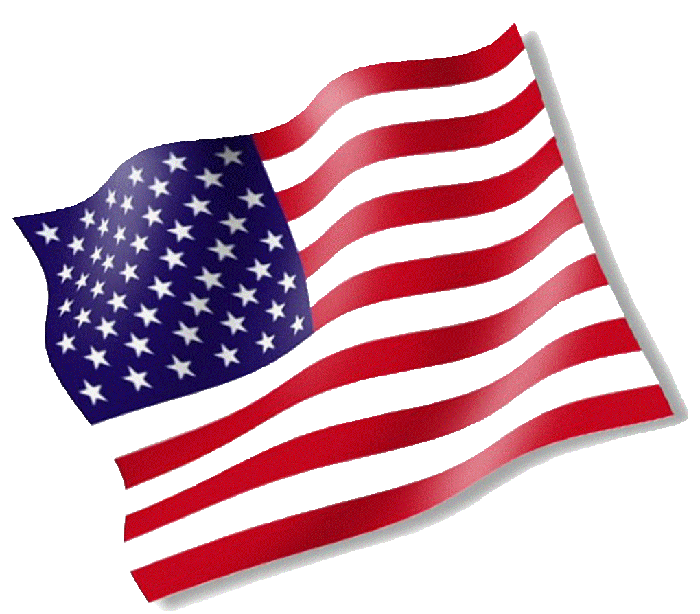 American flag clipart free usa graphics.
