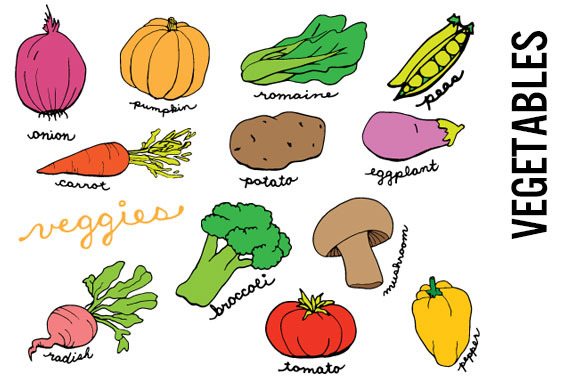 Free Vegetable Clip Art Pictures.