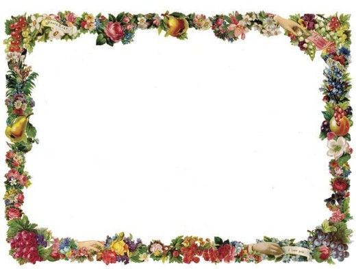 Free Victorian Flowers and Vintage Fruit Clip Art and.