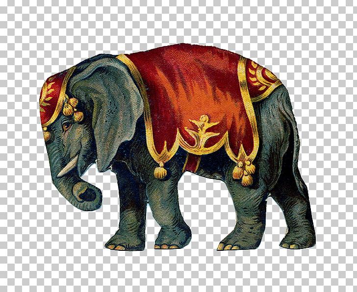 Victorian Vintage Circus Elephant PNG, Clipart, Animals.