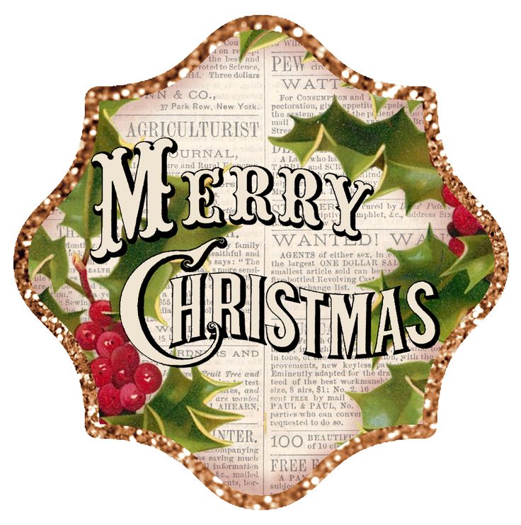 free vintage merry christmas clip art 20 free Cliparts | Download