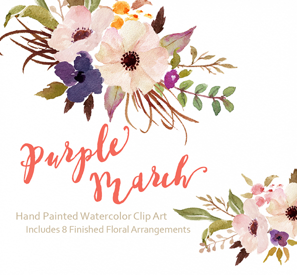 Download free watercolor flower clipart 20 free Cliparts | Download ...