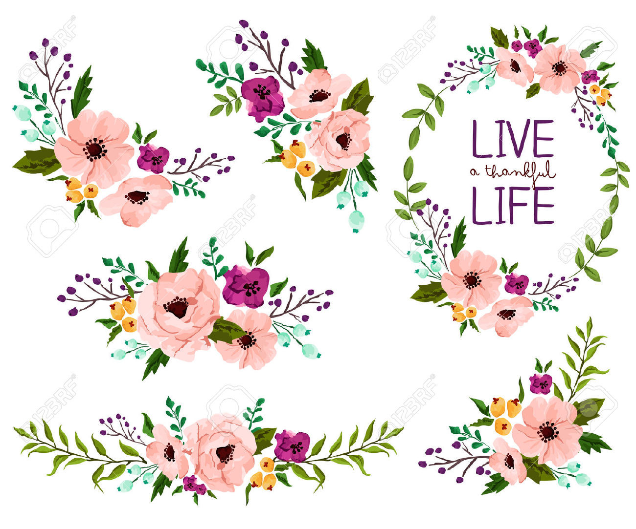 Image result for free watercolor flowers vector BABY Inspiration of.