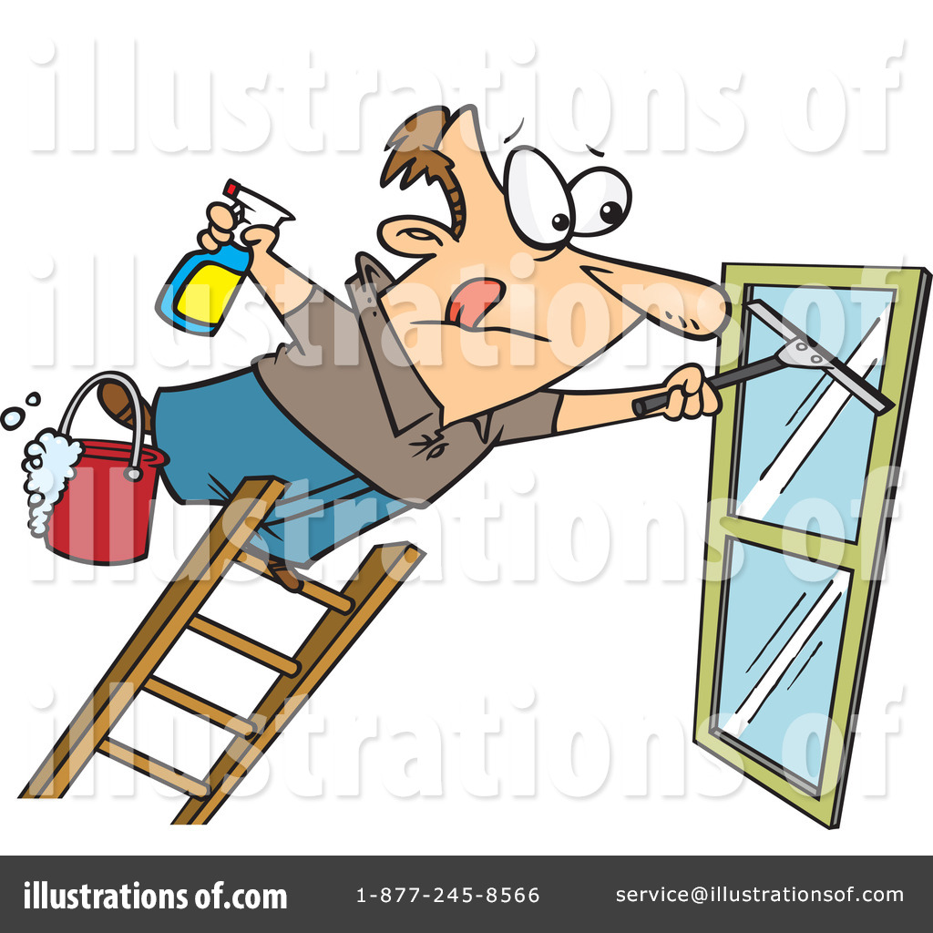 Window Cleaner Clipart #436772.