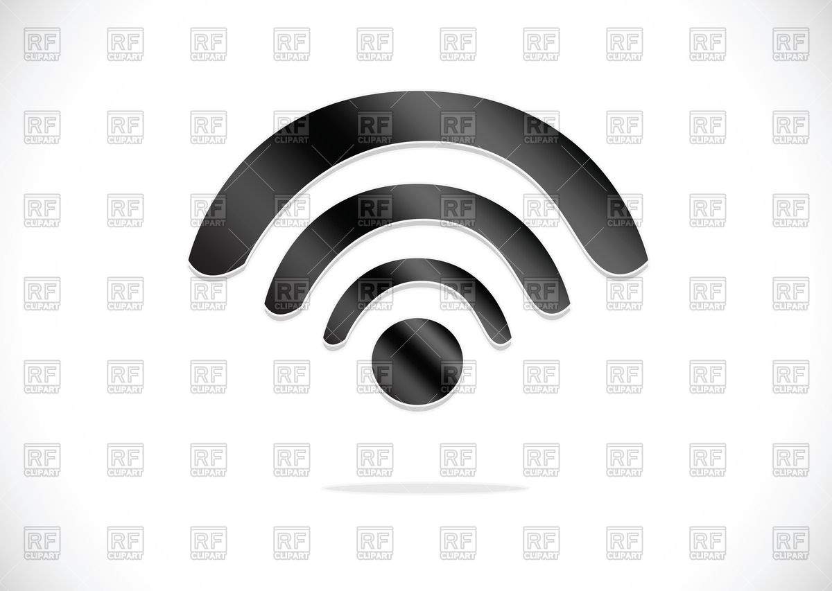 Icon wireless technology (wifi) Vector Image #67910.