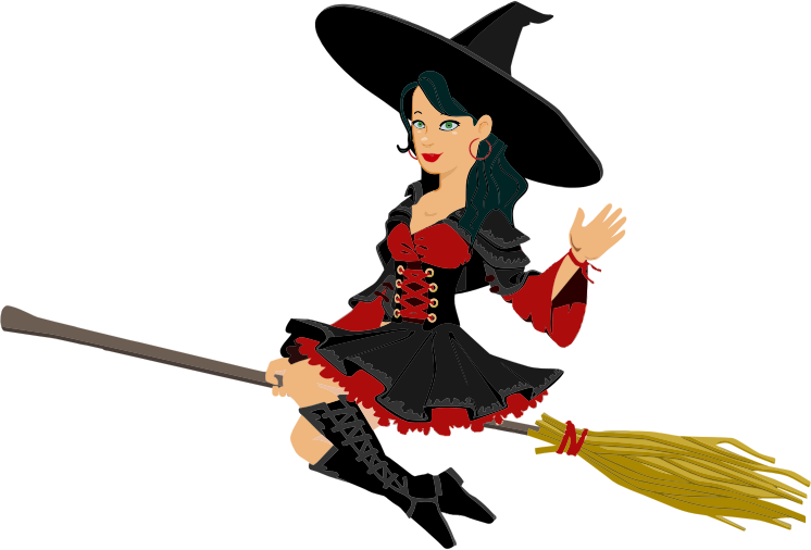 Free Witch Clipart.