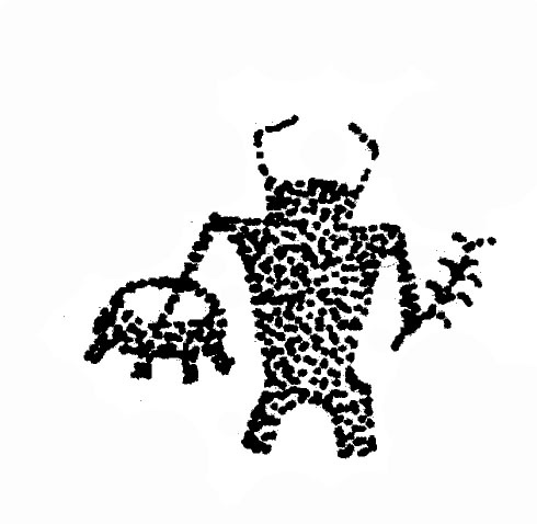 Petroglyphs Clipart.