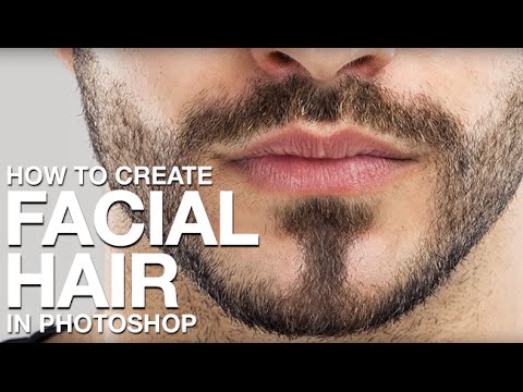 How to Create Facial Hair in Photoshop.