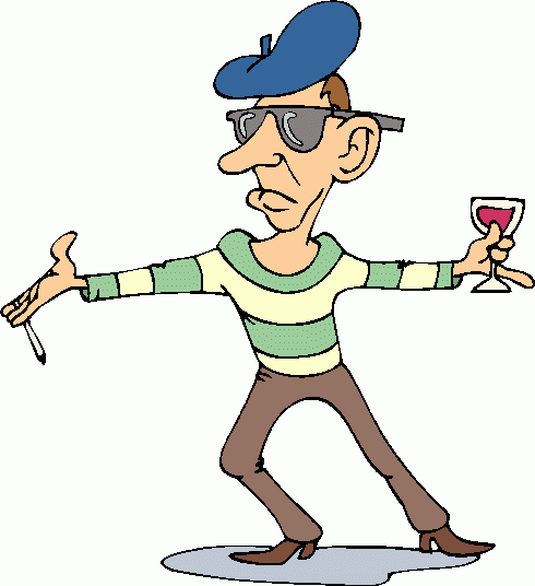 French Man Clipart.
