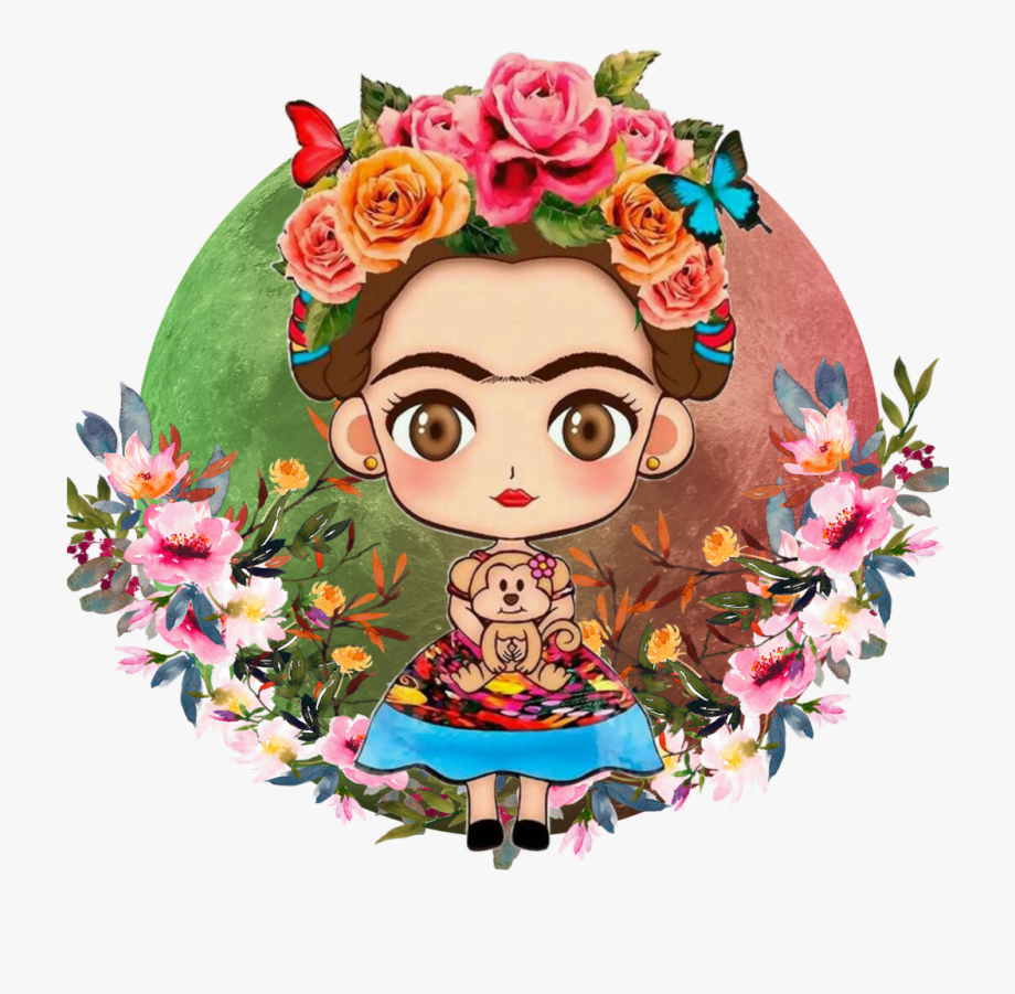 Frida Kahlo Eyebrows SVG