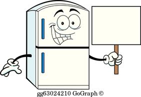 Refrigerator Clip Art.