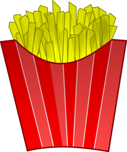 French Fries Clip Art at Clker.com.