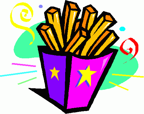 French Fries Clipart.