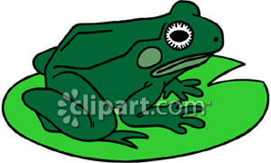 396 Lily Pad free clipart.