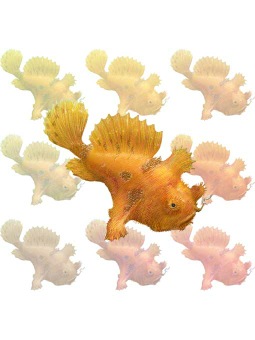 Frogfish clipart graphics (Free clip art.