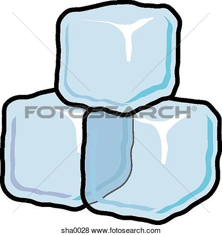 Clipart of frozen water.